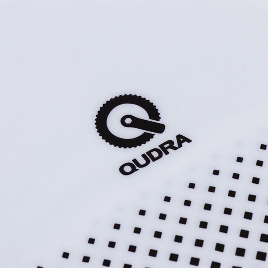 Qudra Cycling Jersey Top Short Sleeve 055 White