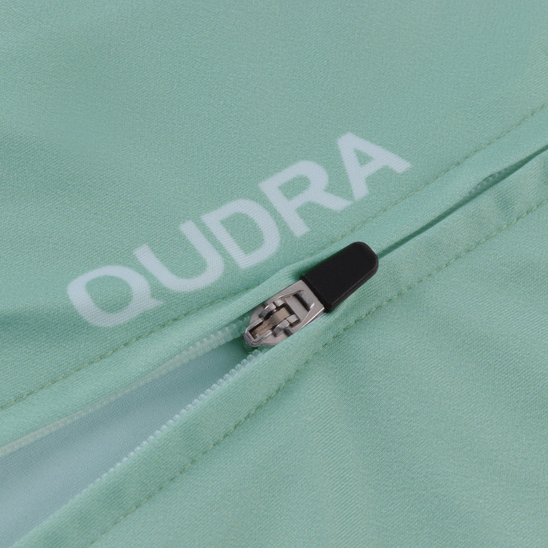 Load image into Gallery viewer, Qudra Cycling Jersey and Bib Tights Top with Short Pants Light Blue 058
