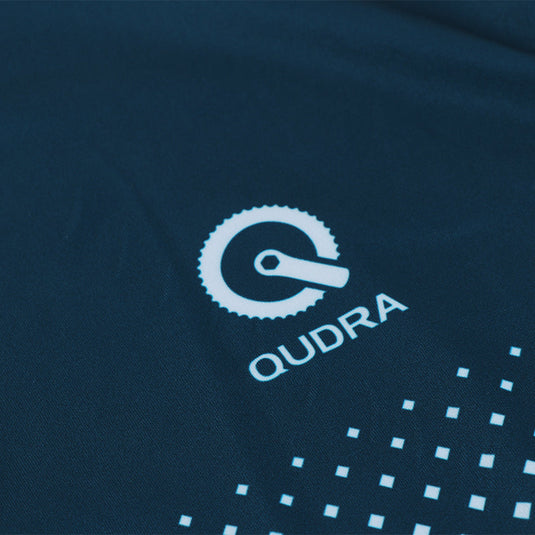 Qudra Cycling Jersey Top Short Sleeve 055 Blue