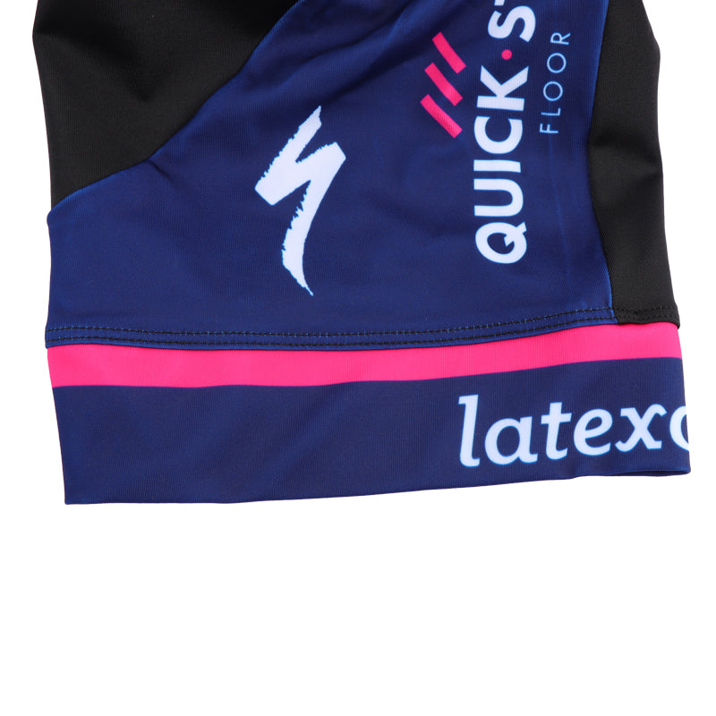 Load image into Gallery viewer, Team QS Cycling Jersey and Bib Tights Top with Short Pants
