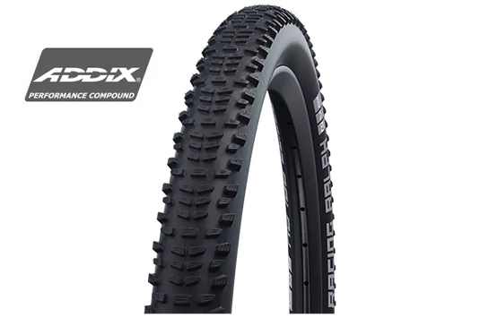 Schwalbe Racing Ralph Tire 27.5/29 x 2.25, Tubeless, Folding, Black, Performance Line, TwinSkin, Addix