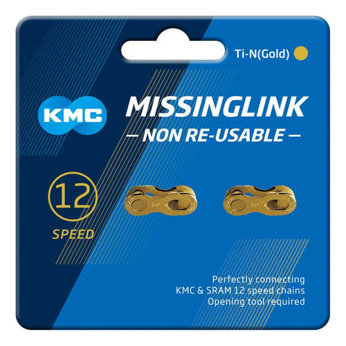 KMC CL552 12 Speed Missinglink Chain Joining Link 2 Units